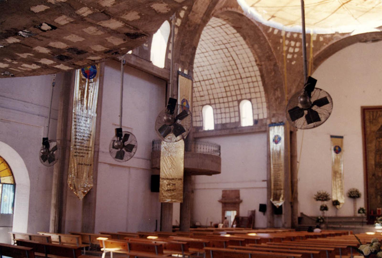 Santuario Nuestra Señora de Guadalupe en construcción.