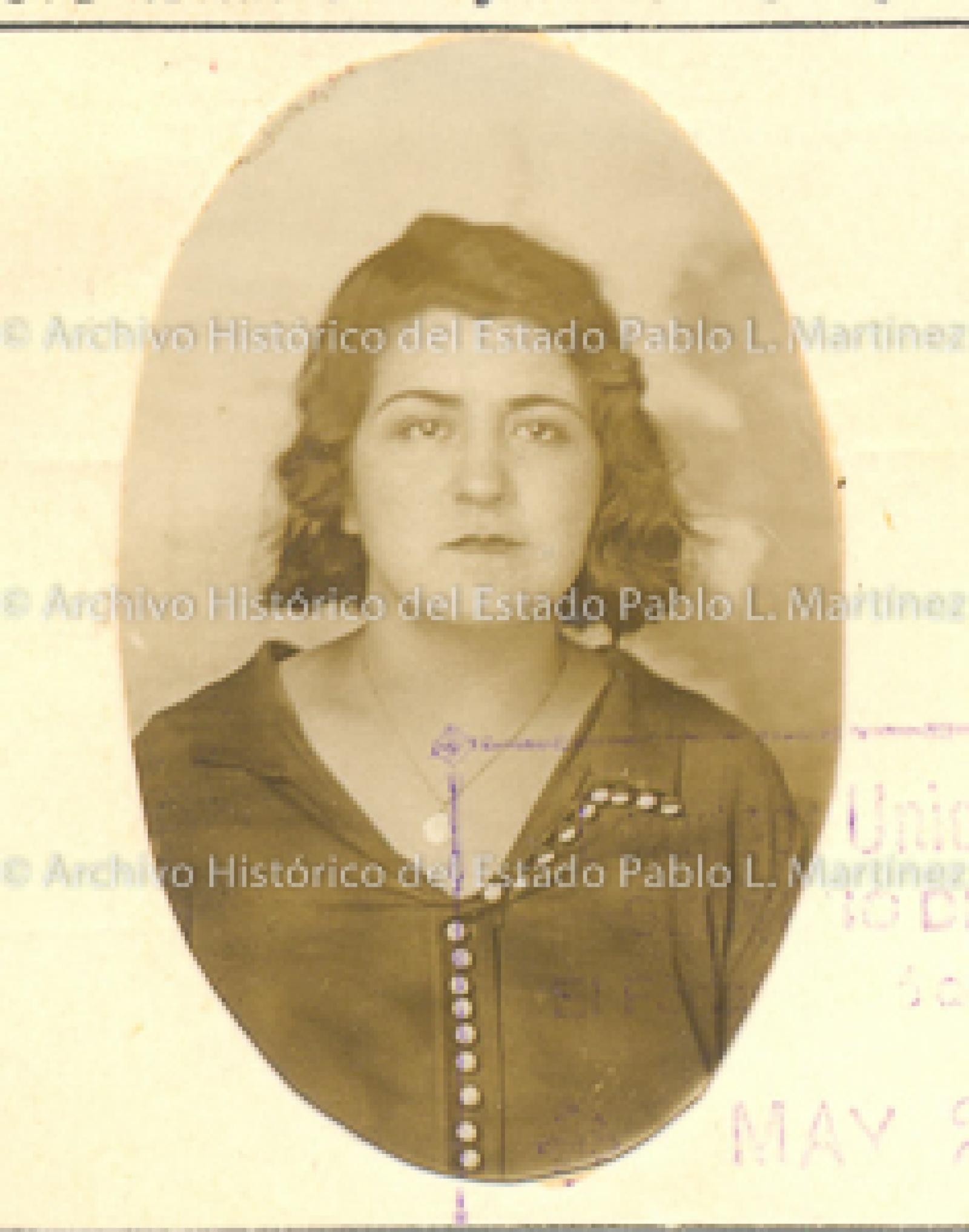Sara Herlinda de Peña.