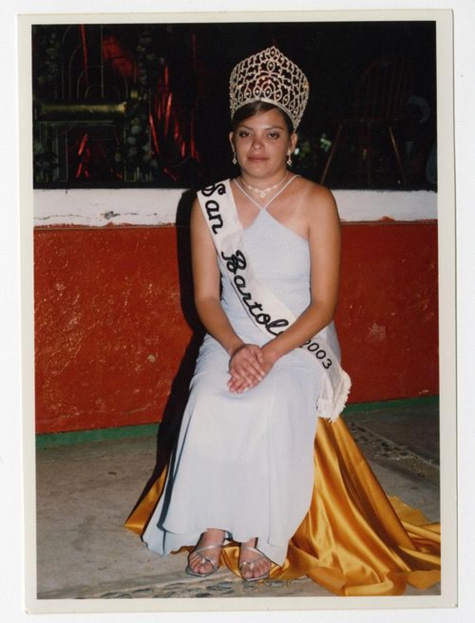 Señorita San Bartolo 2003.