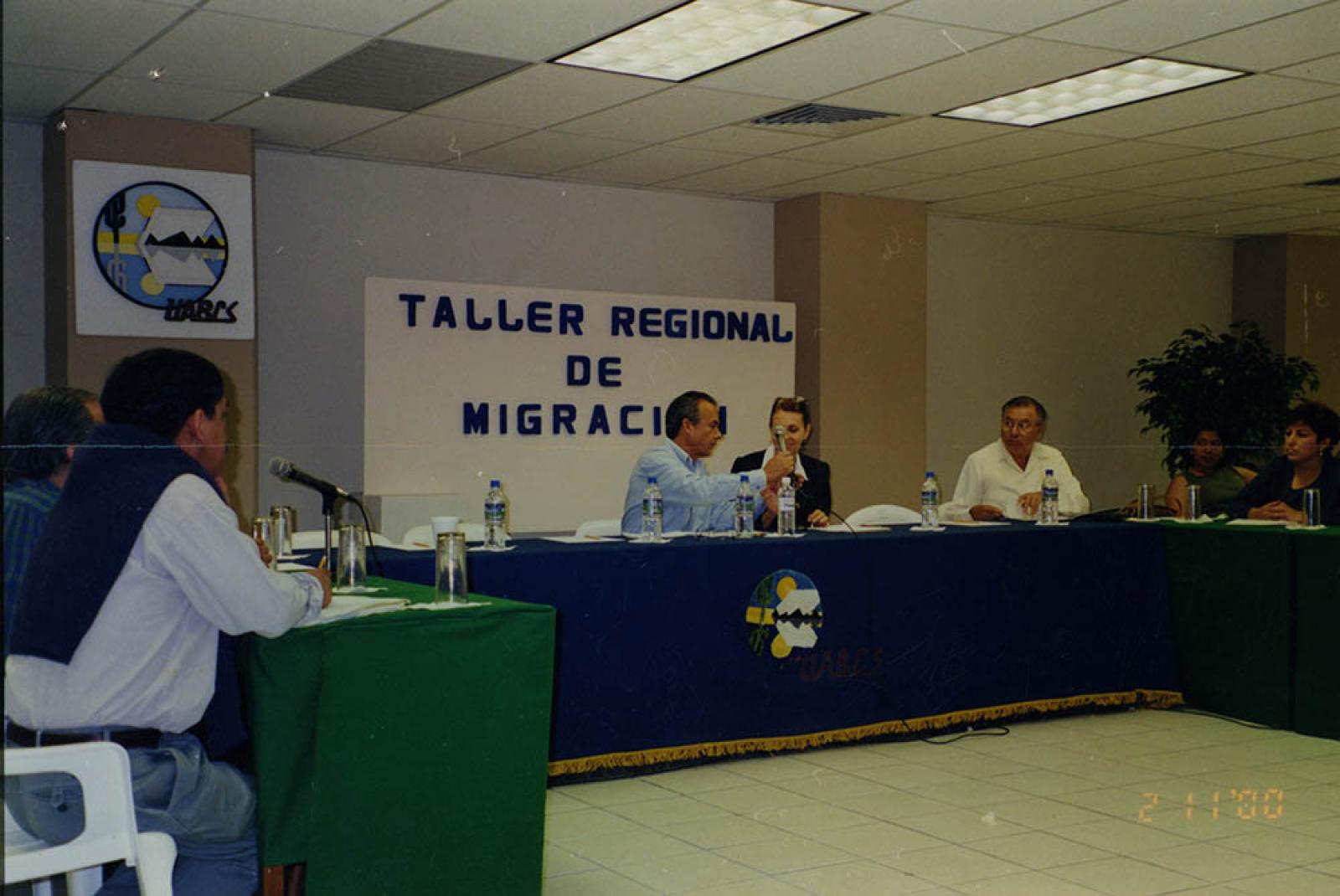 Taller Regional de Migración, en la Universidad Autónoma de Baja California Sur.
