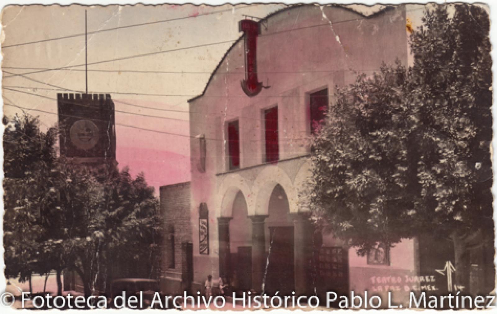 “Teatro Juárez”.