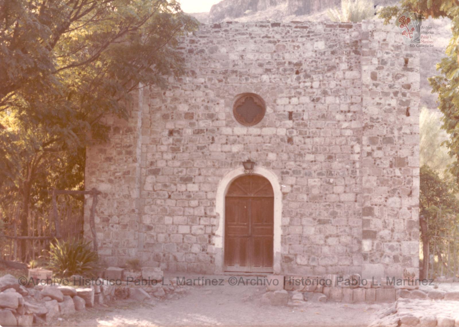 Templo de la misión de San José de Comondú, Baja California Sur.