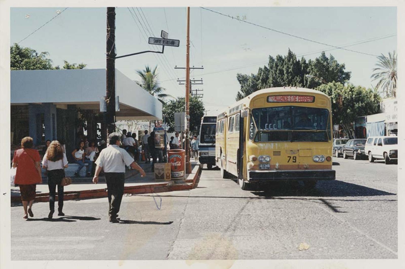Terminal de transporte urbano.