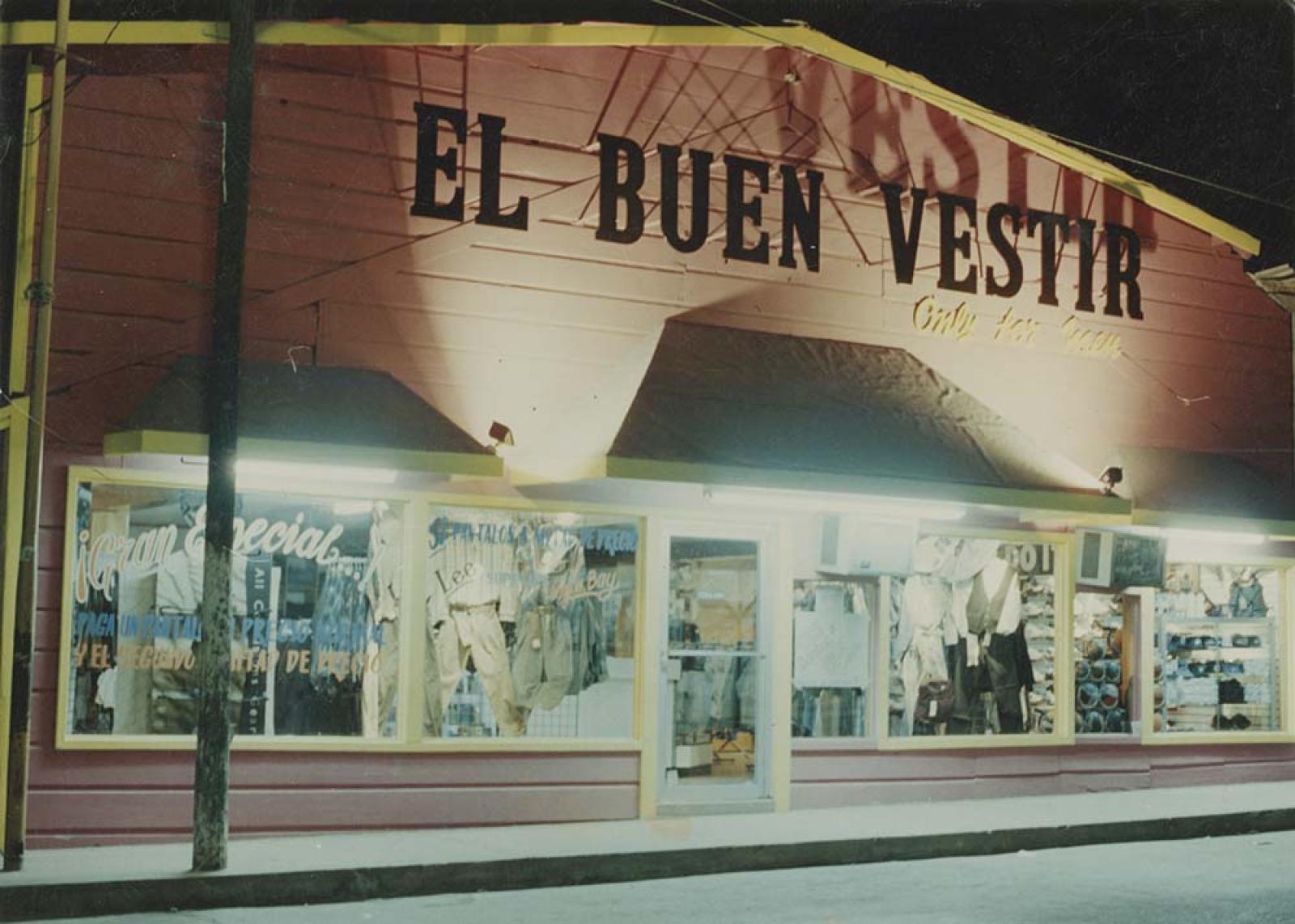 Tienda de ropa: El Buen Vestir, Only for Men.