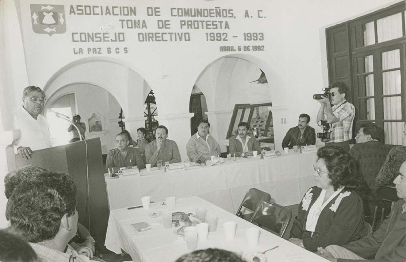 Toma de protesta del Consejo Directivo de la Asociación de Comundeños.