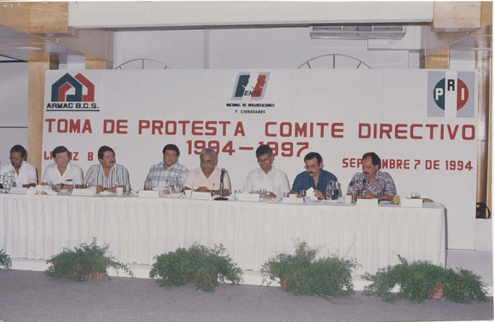 “Toma de protesta del Frente Nacional de Organizaciones y Ciudadanos.”