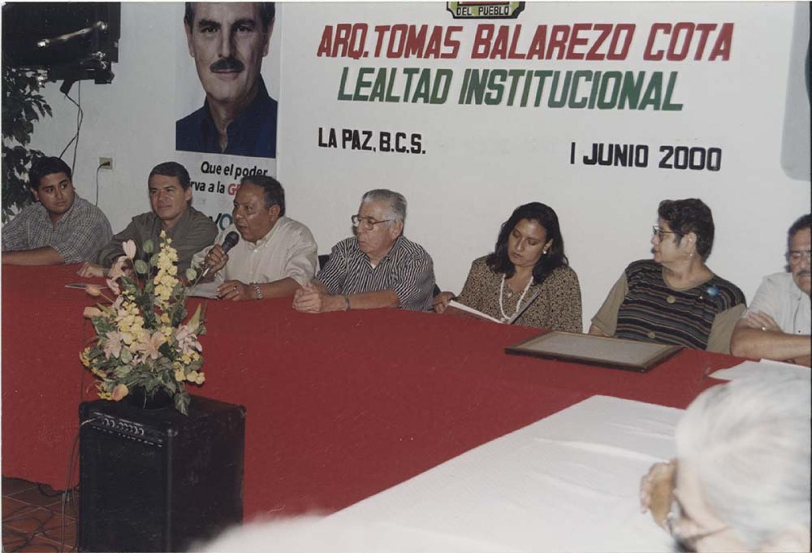 Tomas Balarezo Cota en ceremonia.