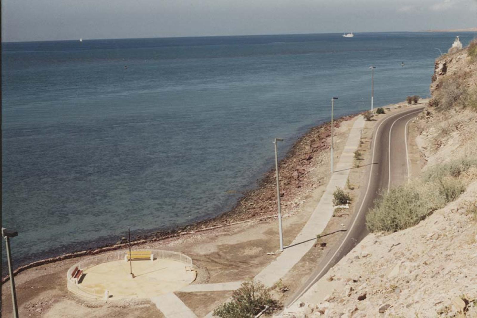 Tramo de la Carretera Escénica, La Paz, Baja California Sur.
