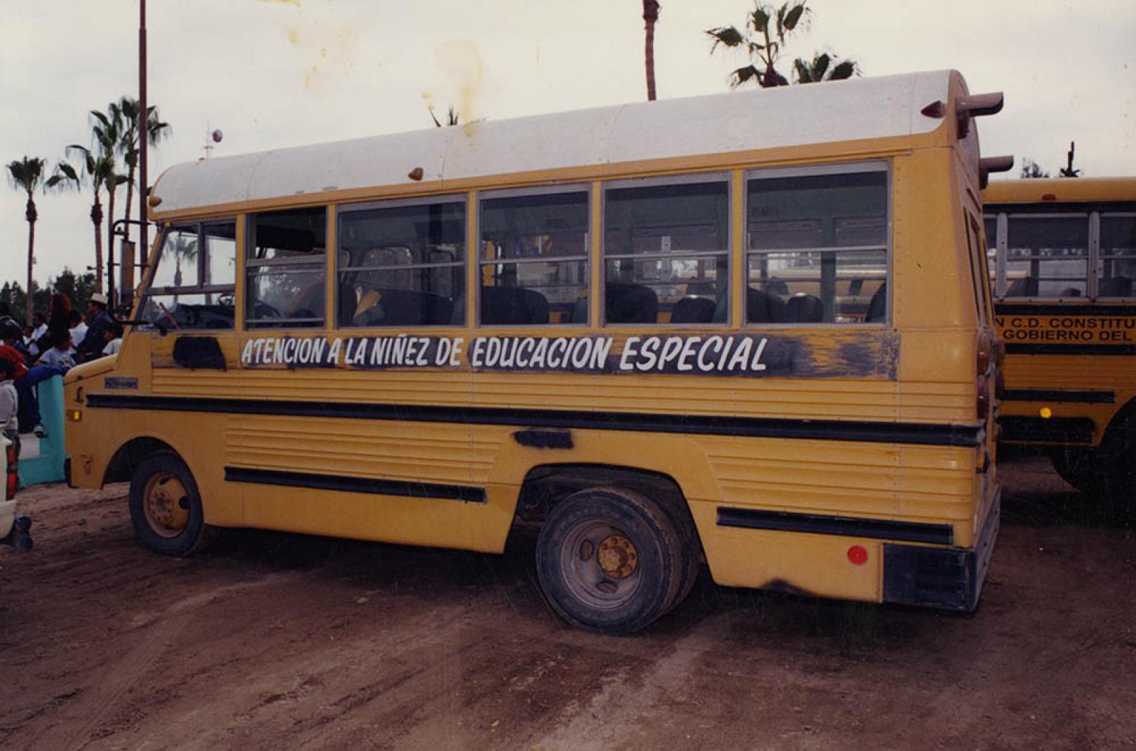 Unidades de transporte urbano.