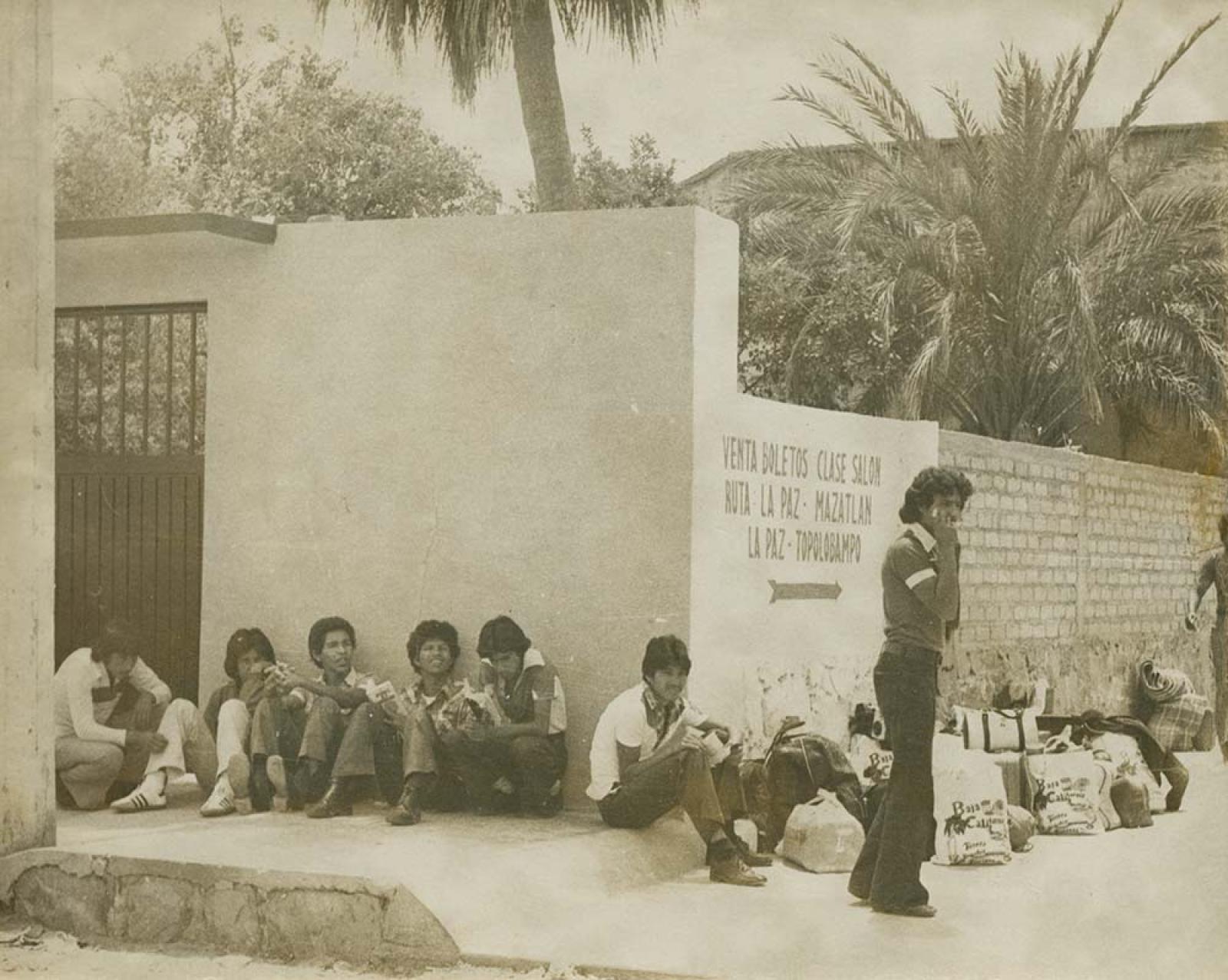 Viajeros.