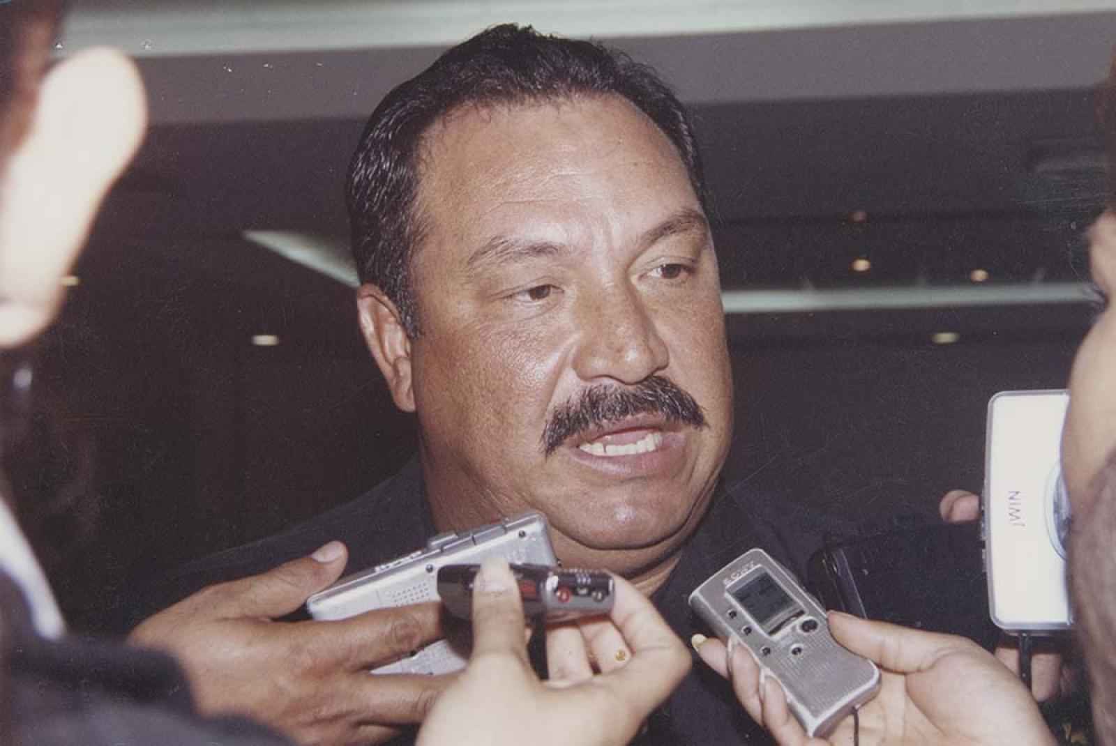 Víctor Manuel Guluarte, retrato.