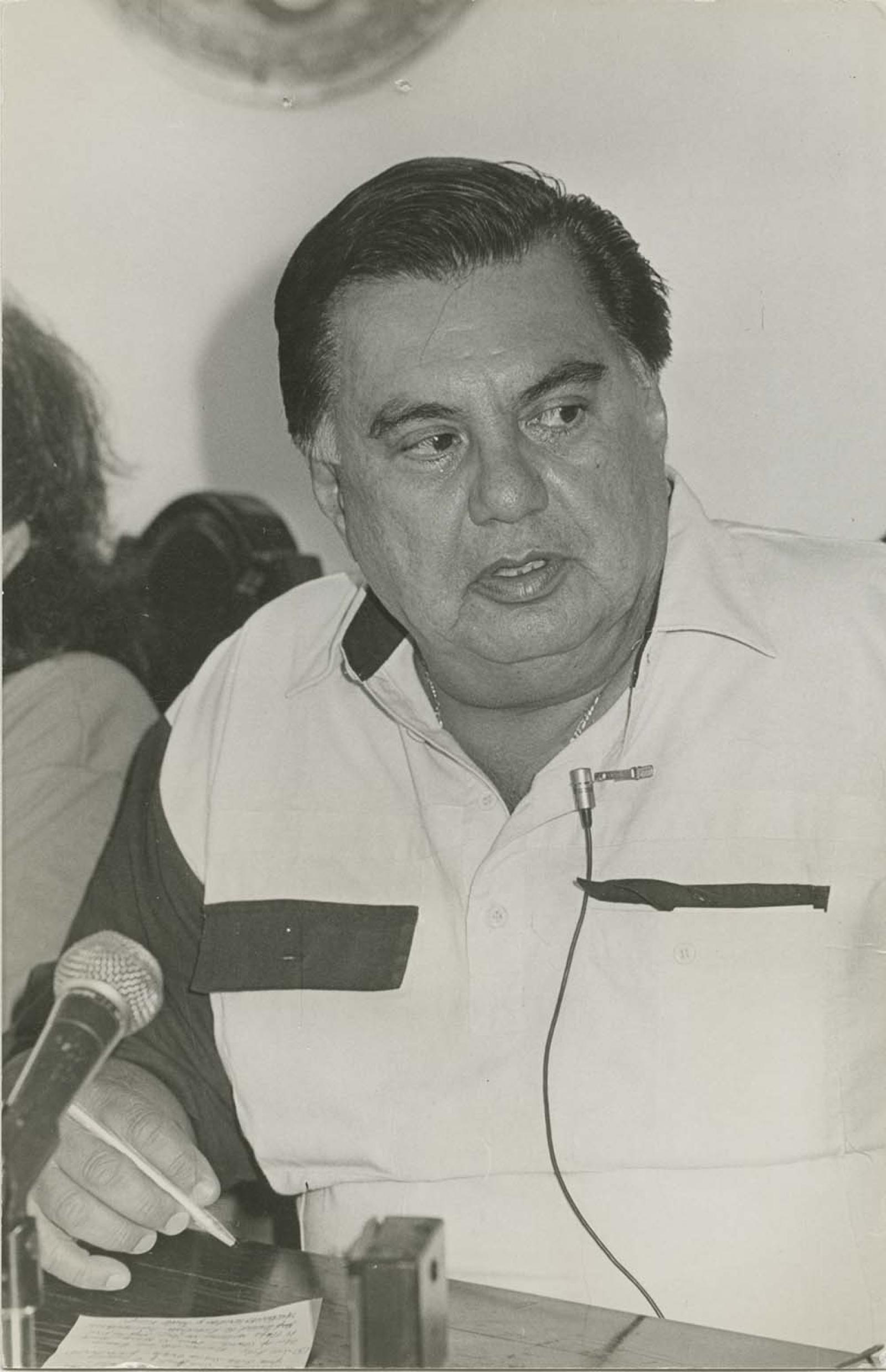 Víctor Manuel Liceaga, retrato.