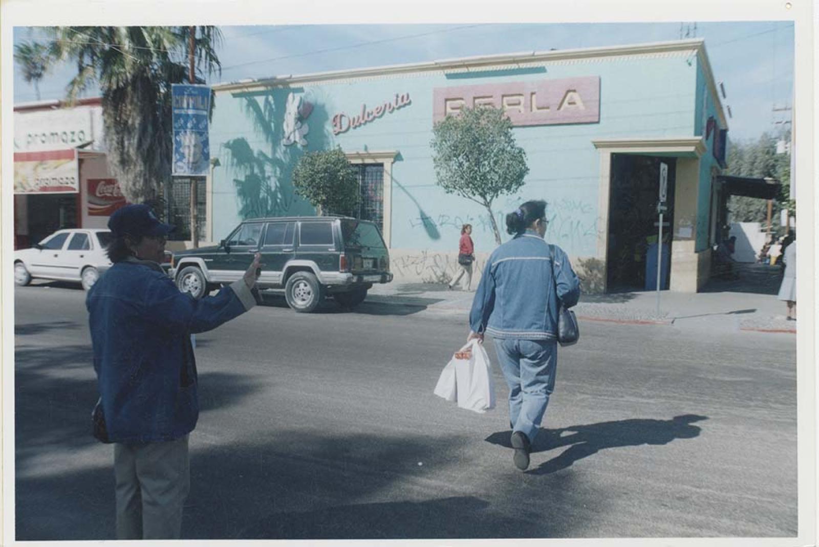 Vigilancia de tránsito en La Paz, Baja California Sur.