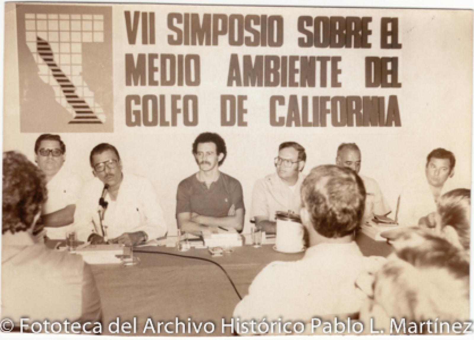 “VII Simposio sobre el medio ambiente del Golfo de California”.