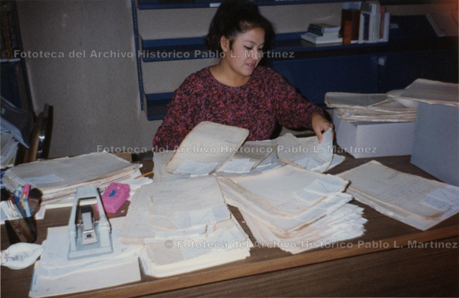 “Virginia Núñez Manríquez, responsable del Área de Servicio a Usuarios”.