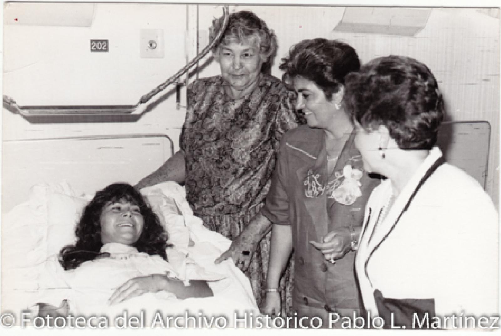 Visita a hospitalizados.