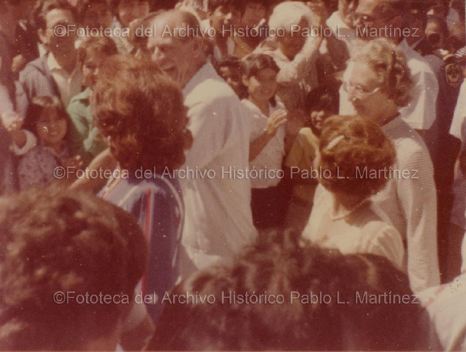 Visita de la reina Isabel II de Inglaterra y el príncipe Felipe en La Paz, Baja California Sur.