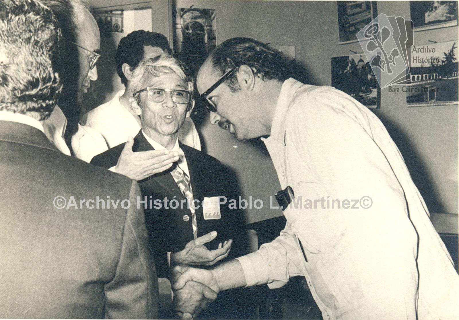 Visita del Presidente Luis Echeverría Álvarez al Archivo Histórico Pablo L. Martínez.