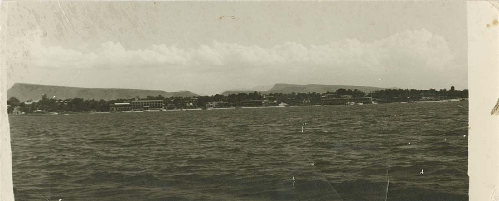 Vista a la Bahía de La Paz, Baja California Sur.