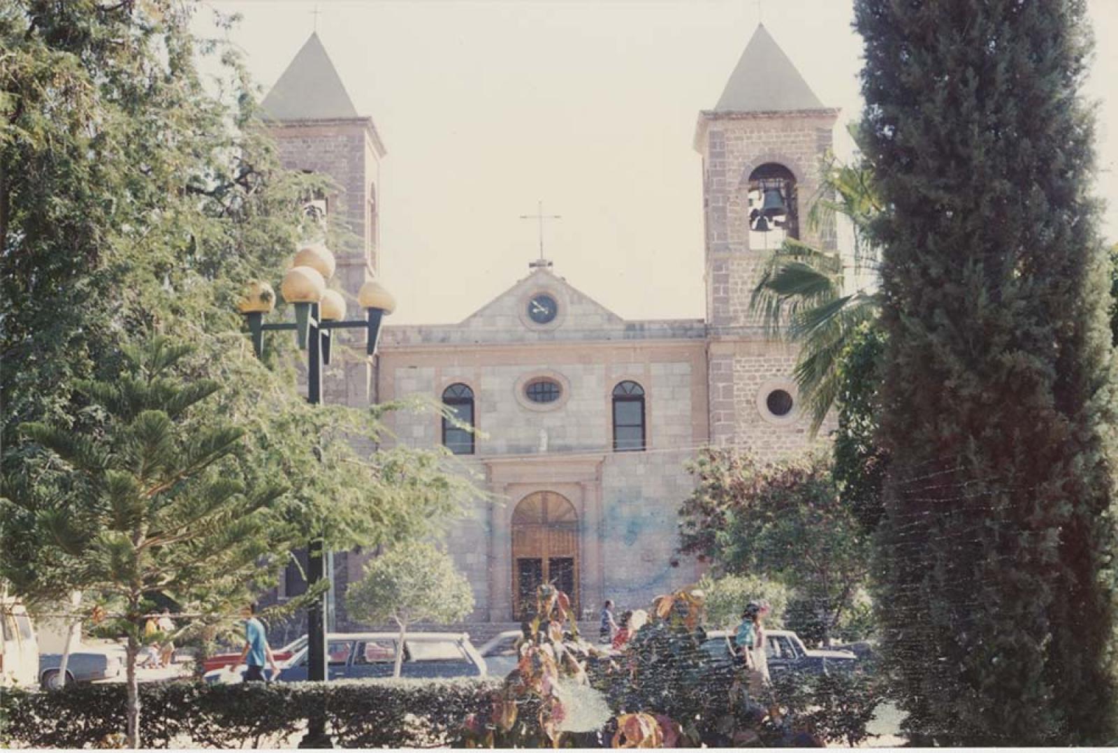 Vista a la Catedral de Nuestra Señora del Pilar de La Paz.