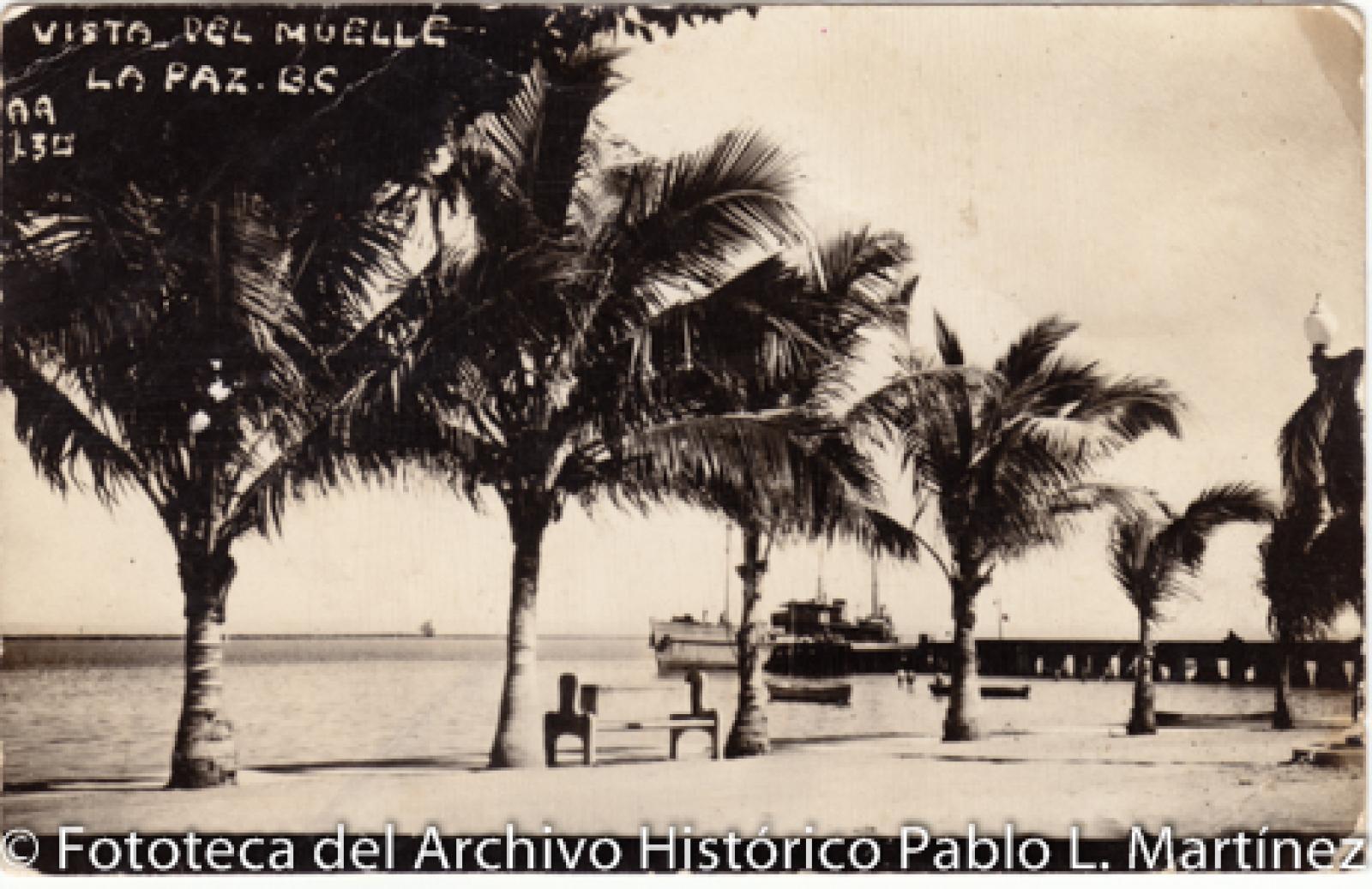 “Vista del muelle”.