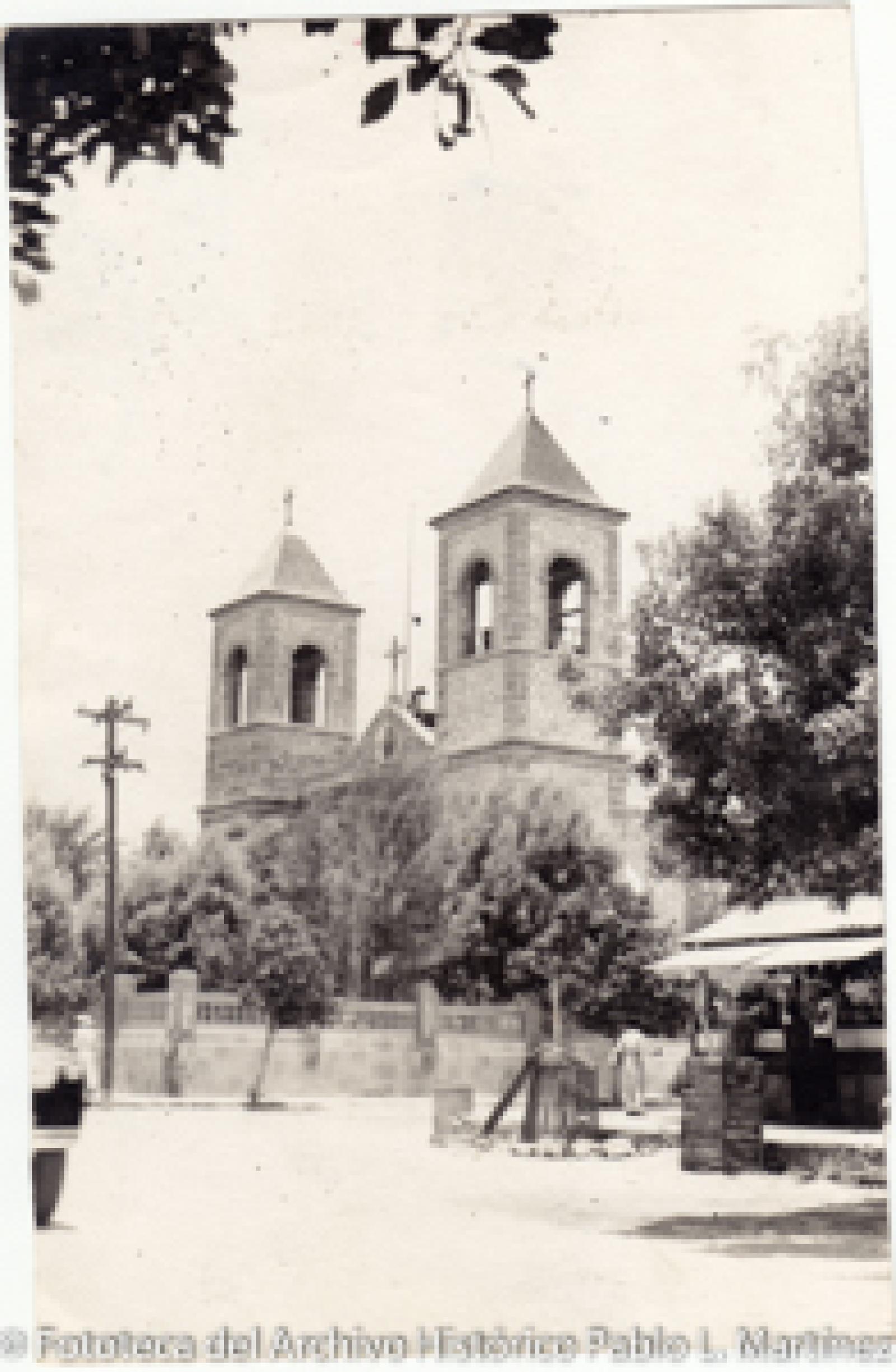 Vista lateral de la Catedral de Nuestra Señora de La Paz.