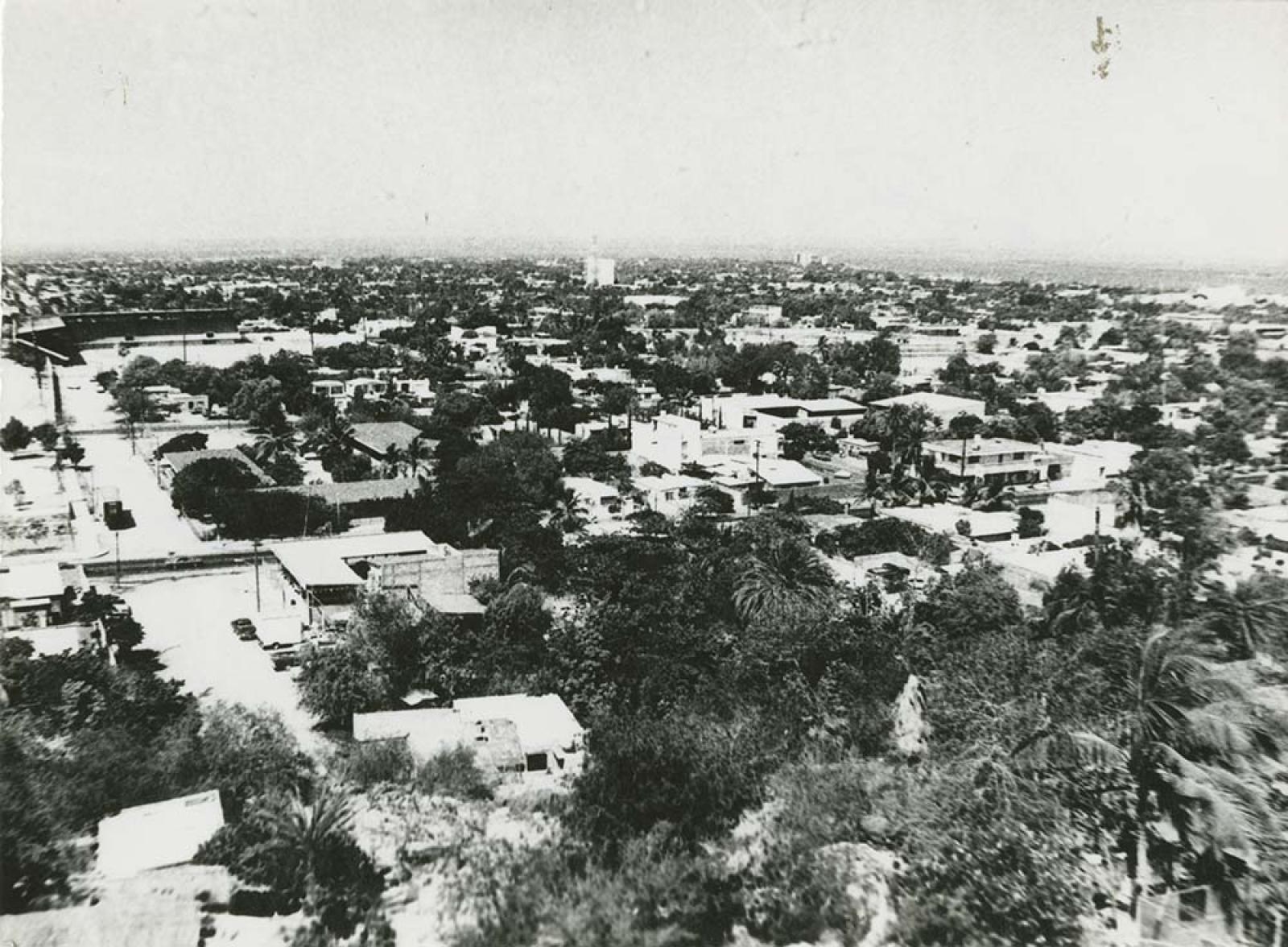 Vista panorámica a la ciudad de La Paz, Baja California Sur.