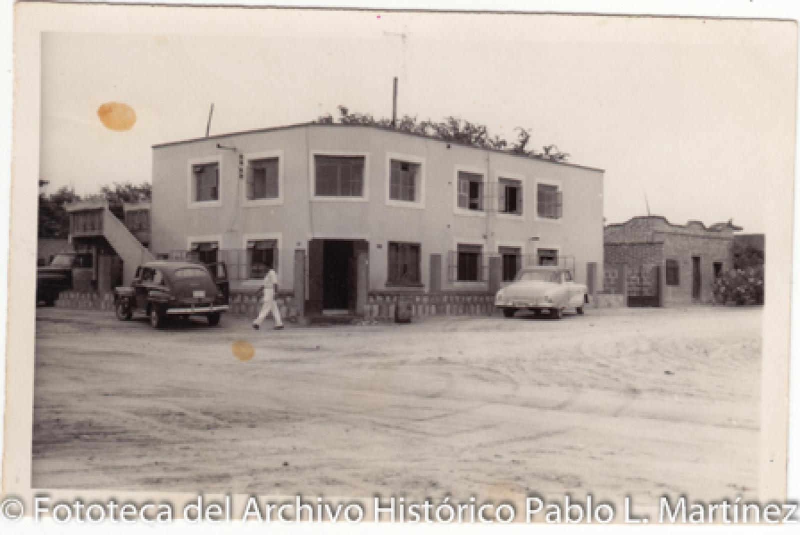 Vista panorámica de calle de La Paz.