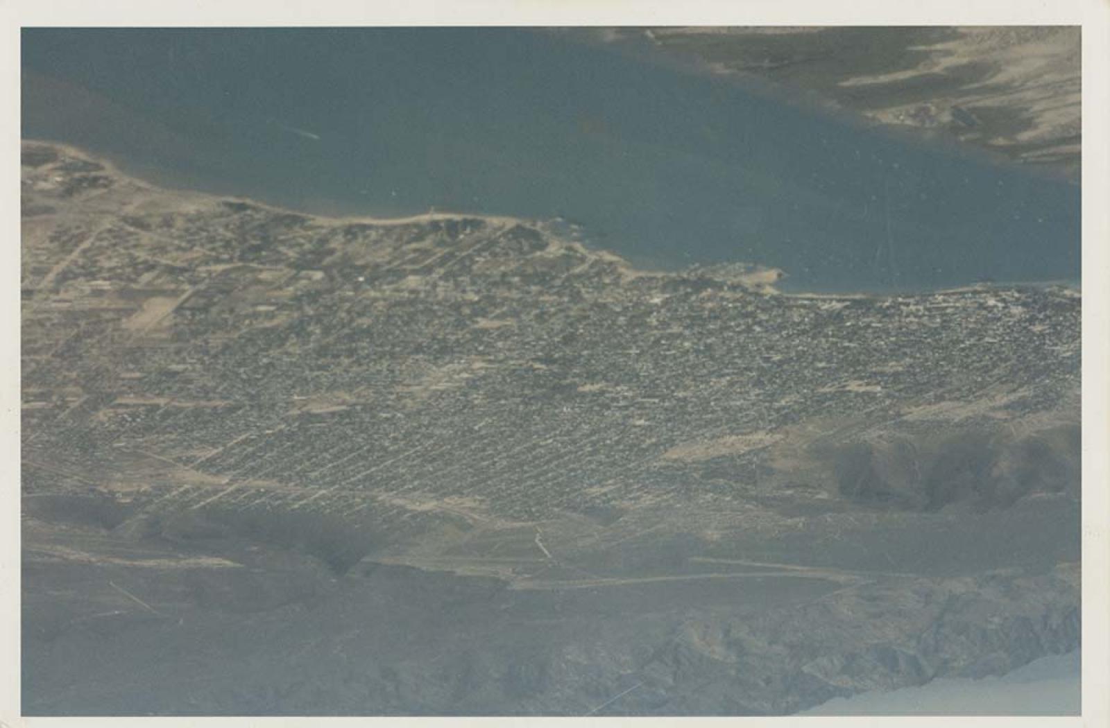 Vista panorámica de la bahía de La Paz.