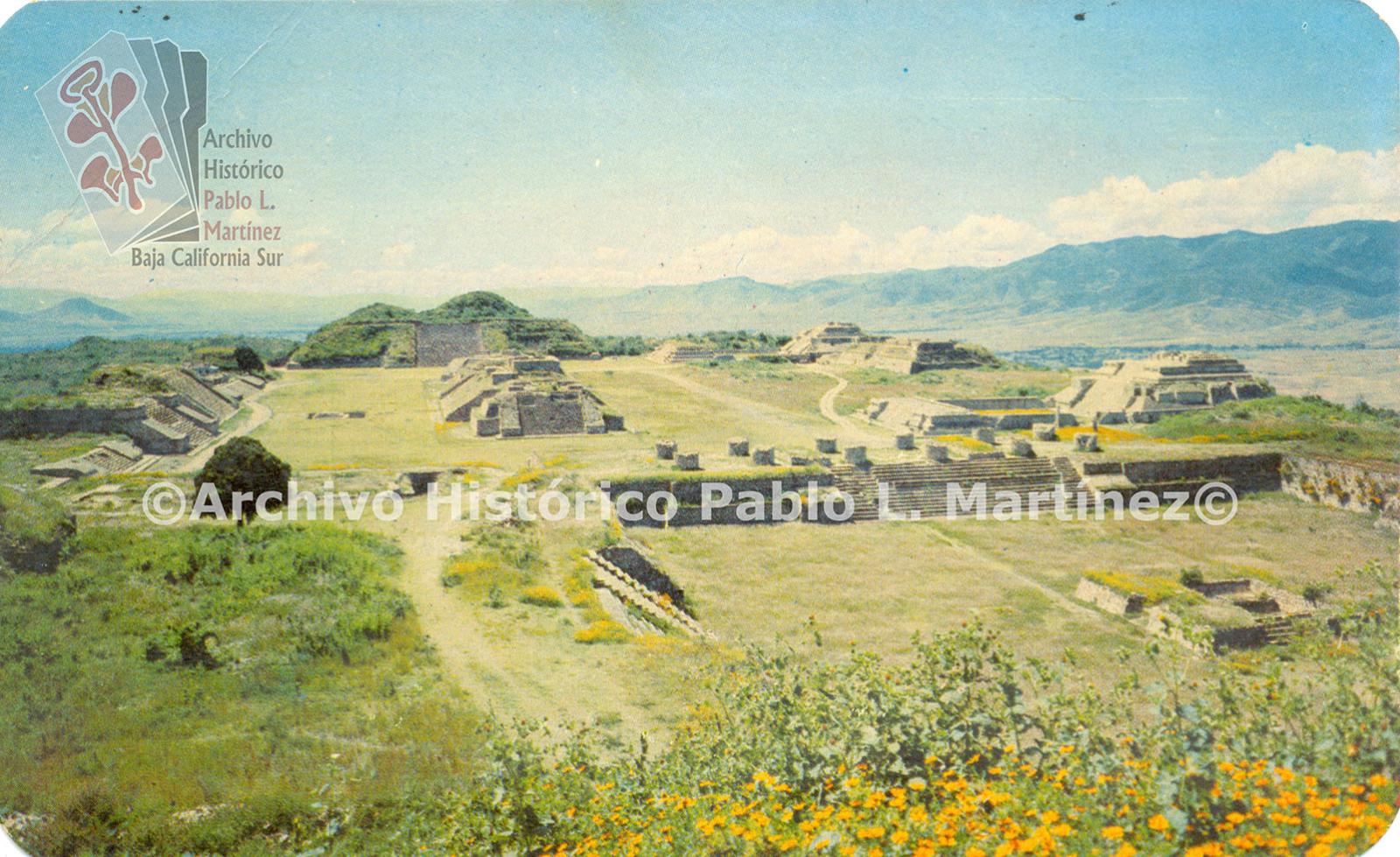 Zona arqueológica de Monte Albán, en Oaxaca.