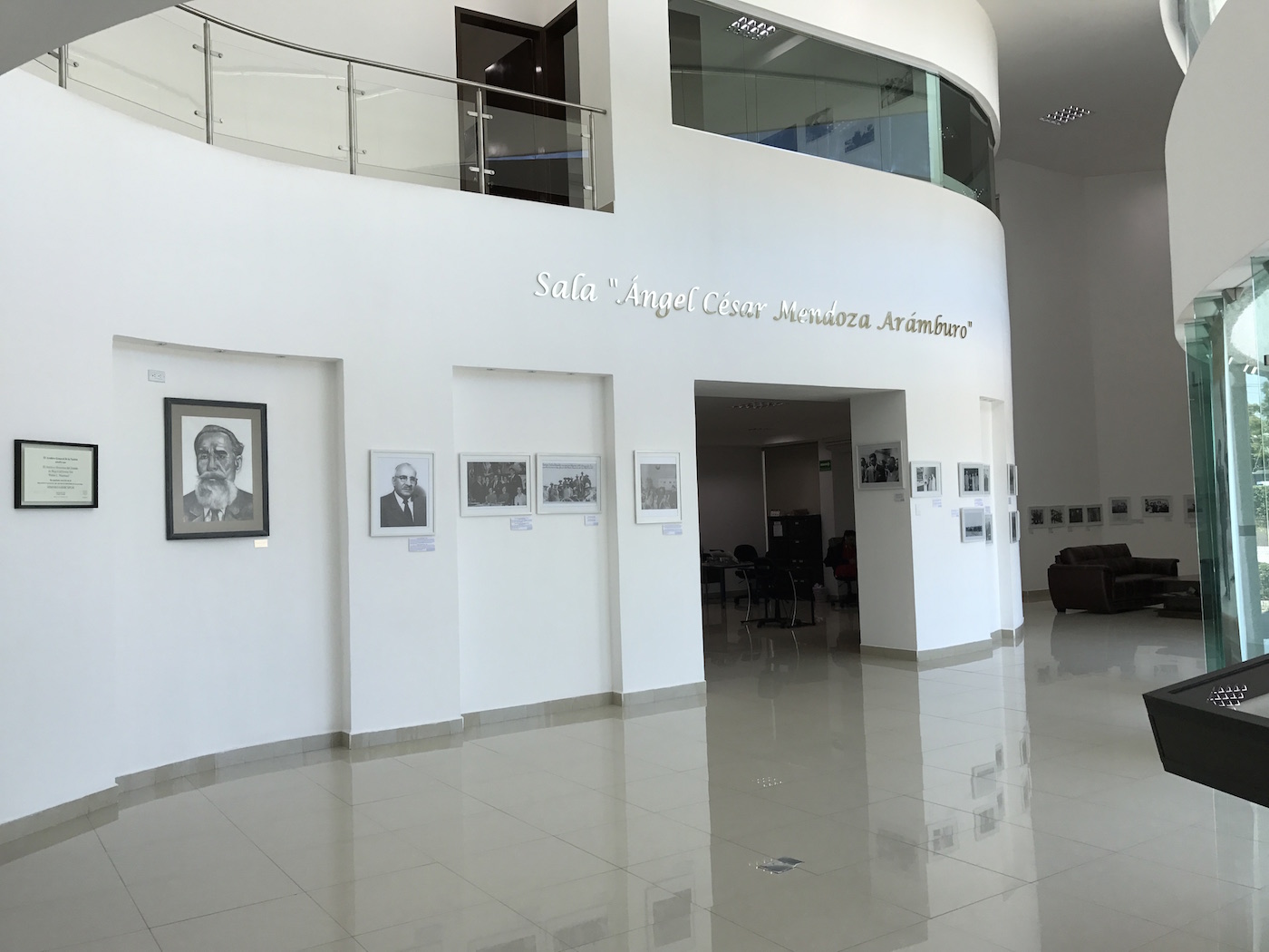 Sala de exposiciones «Lic. Ángel César Mendoza Arámburo»