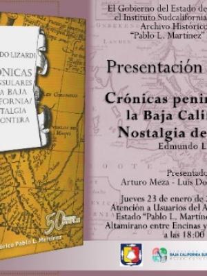Crónicas Peninsulares de la Baja California/ Nostalgia de Frontera