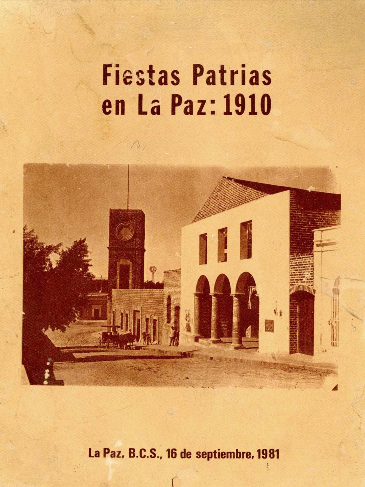 Fiestas Patrias en La Paz: 1910