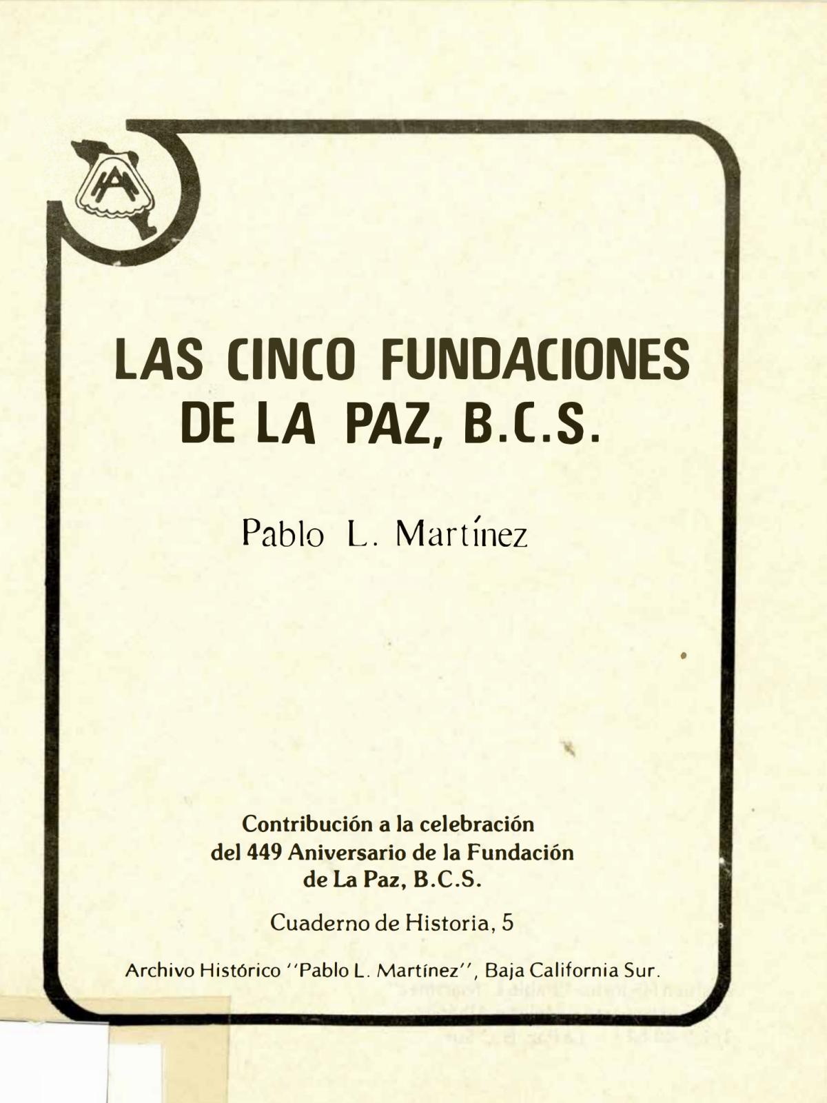 Las cinco fundaciones de La Paz