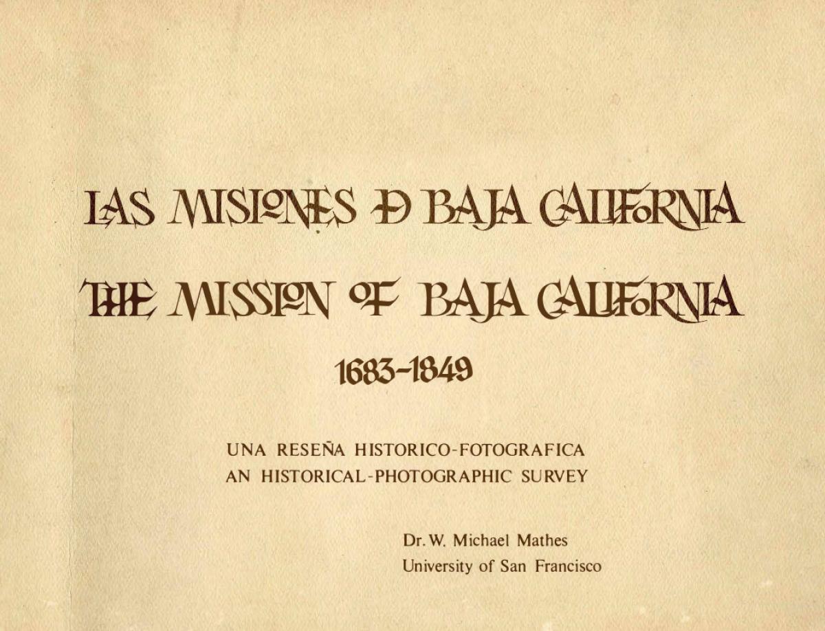 Las Misiones de Baja California