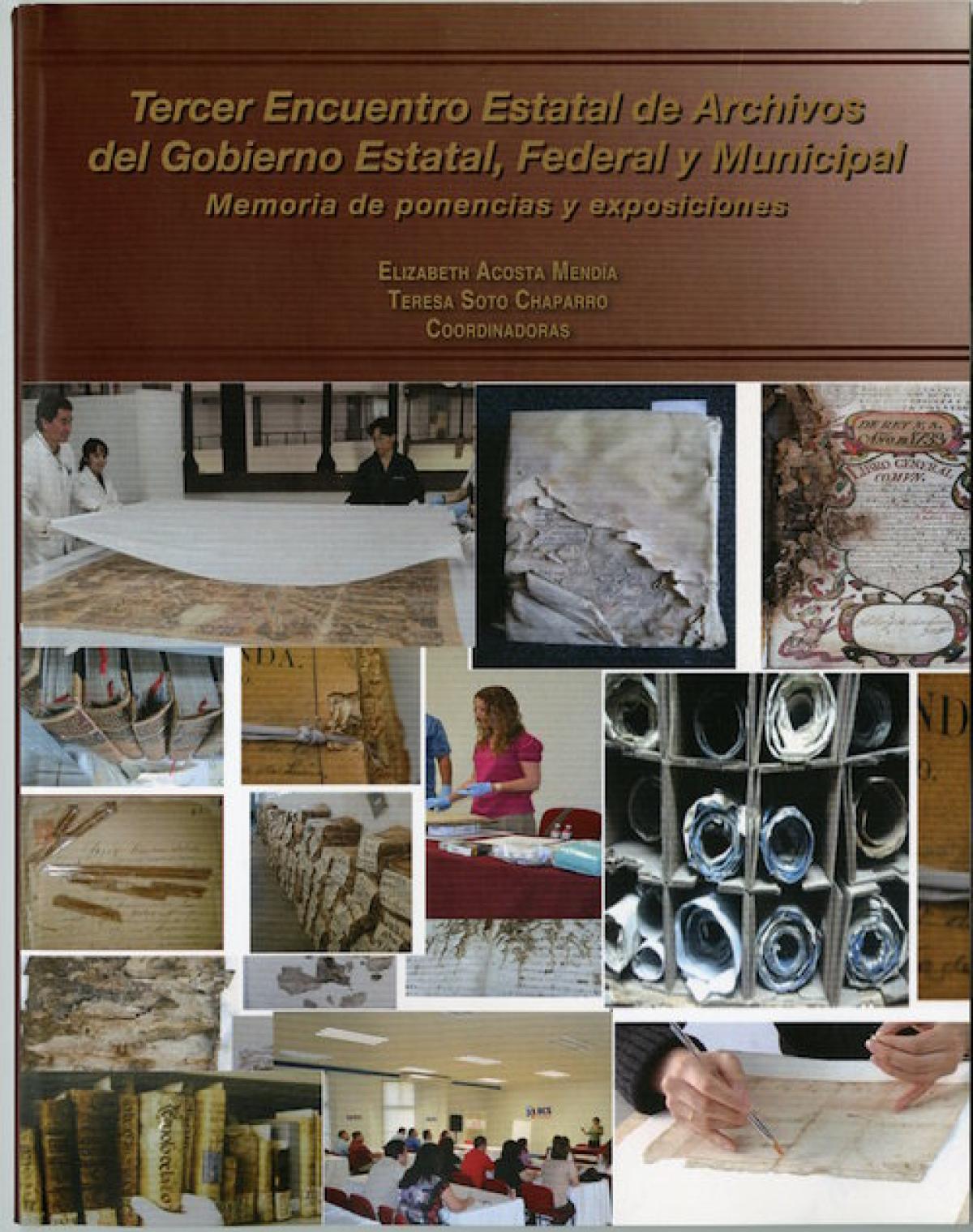Memoria del Tercer Encuentro Estatal de Archivos