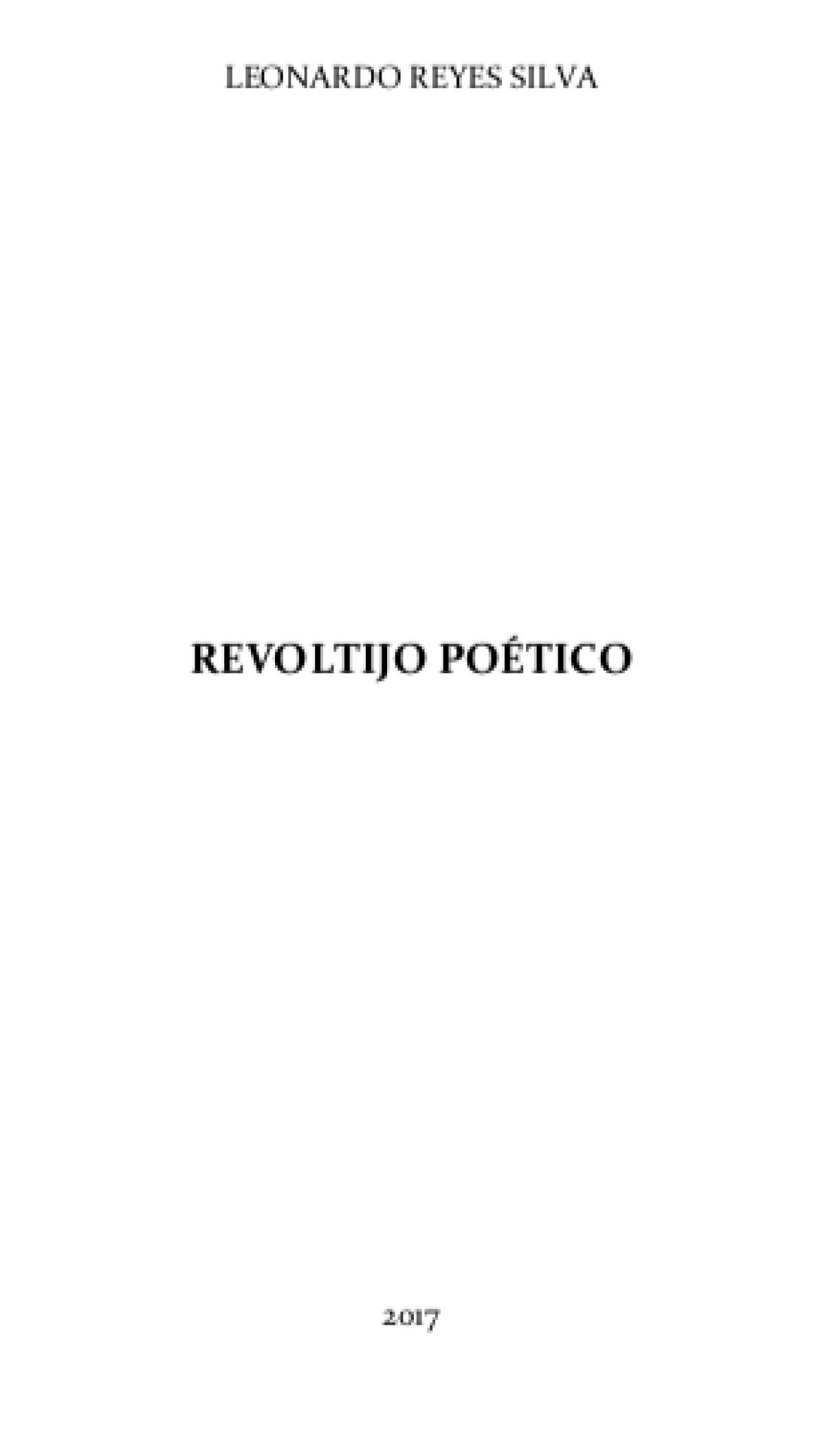 Revoltijo Poético